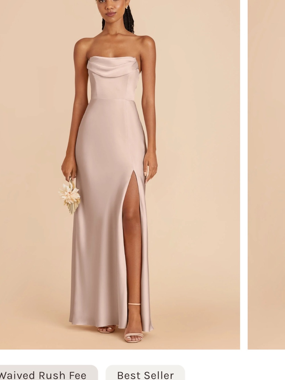 Birdy Grey Mia Dress in Taupe